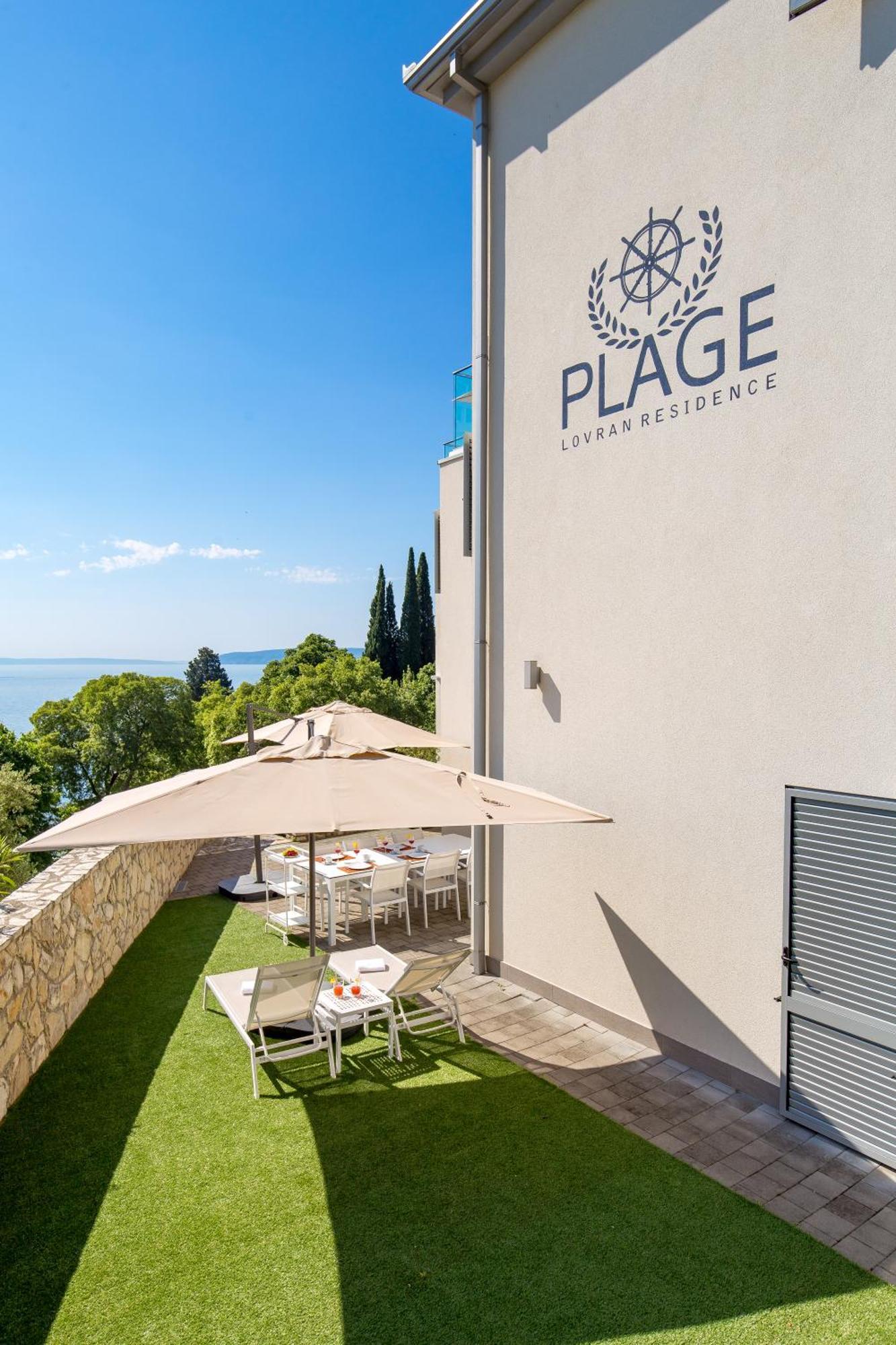 Plage Lovran Residence Exteriör bild